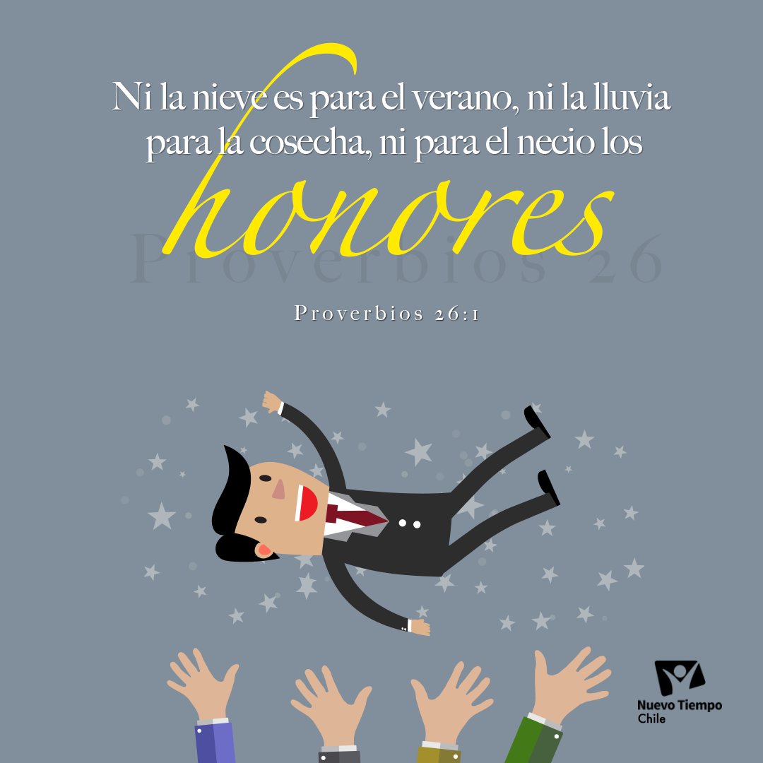ntchile's tweet photo. Para no ser necios hay que aprender a llevar un camino de sabiduria ¡pidele hoy a Dios sabidura en tu vida! #FelizDía #Prov26 #RPSP https://t.co/oUtOqbB6Jp
