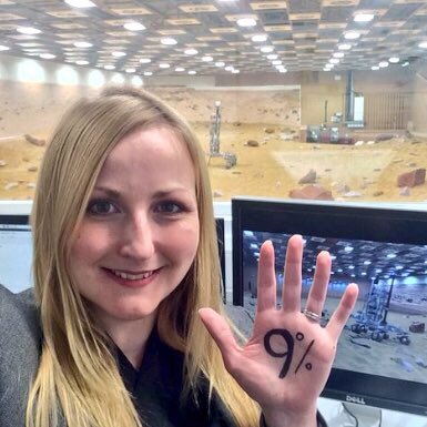 WomanthologyUK's tweet image. I’m excited to work on a mission to #Mars but my feet are firmly on the ground j.mp/2pQMsby #9PercentIsNotEnough