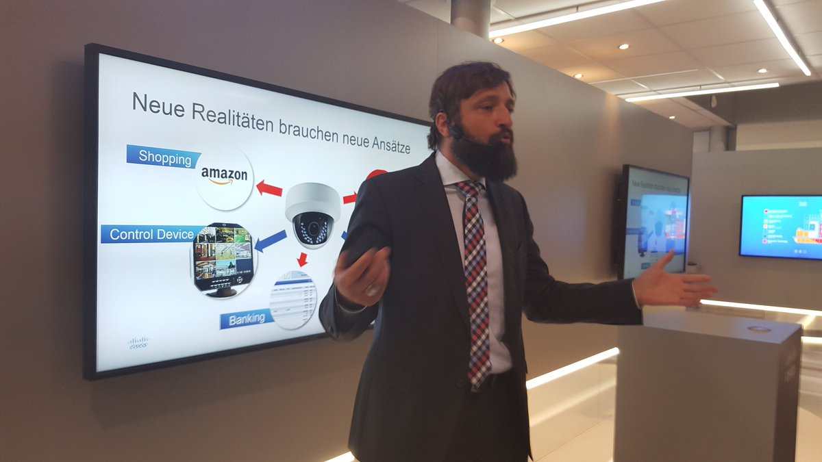 Cisco_Germany's tweet image. Motivierend. Inspirierend. Informativ. #HMI17 #Industrie40 #IoT #DigitizeManufacturing @Tuszik