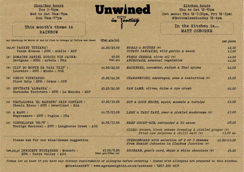 We're open all #BankHoliday weekend!!! With #Rainbows &amp; <a href="/MattOsborne5/">Matt Osborne</a> def one not to be missed! Book online agrapenightin.co.uk/reservations