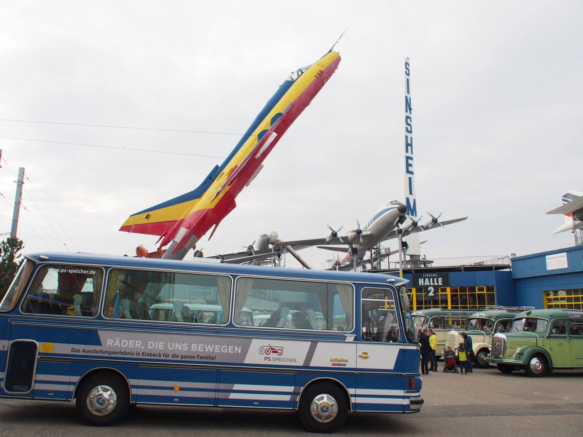 PS_SPEICHER's tweet image. Europäisches #Omnibustreffen im Auto- und Technikmuseum Sinsheim. Nächstes Jahr (20.-22.04.2018) das Omnibustreffen erstmals im @PS_SPEICHER
