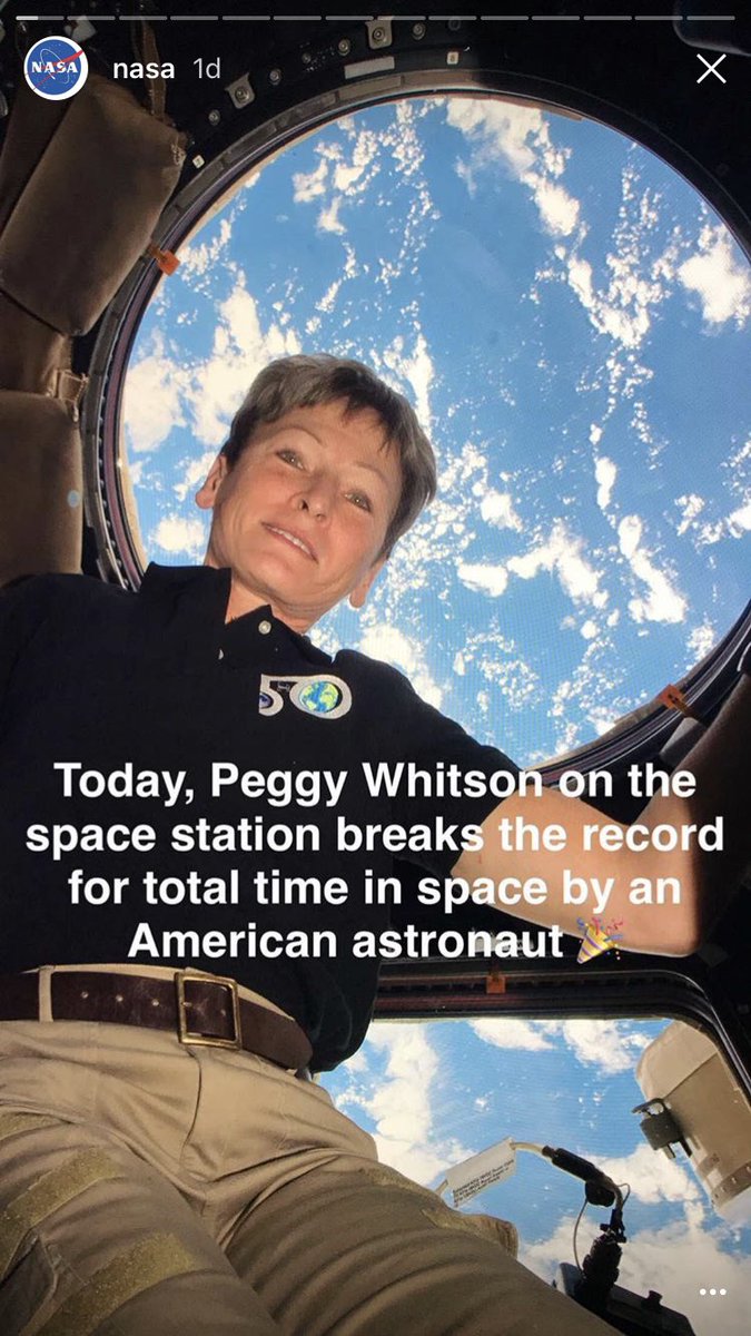 talk about an American hero 🚀#CongratsPeggy