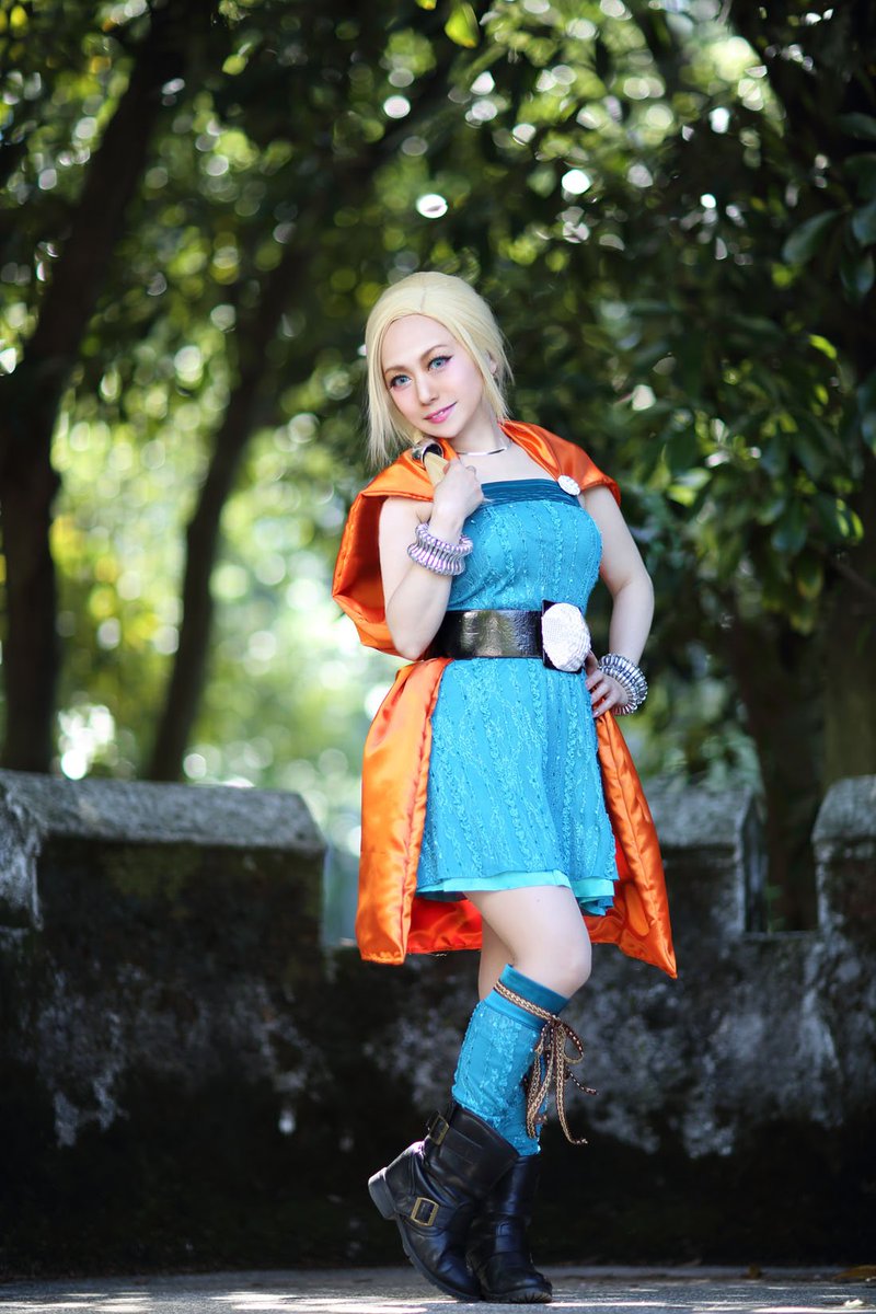 コスプレ 【ドラゴンクエストⅤ 天空の花嫁】 ビアンカ：まりも 撮影