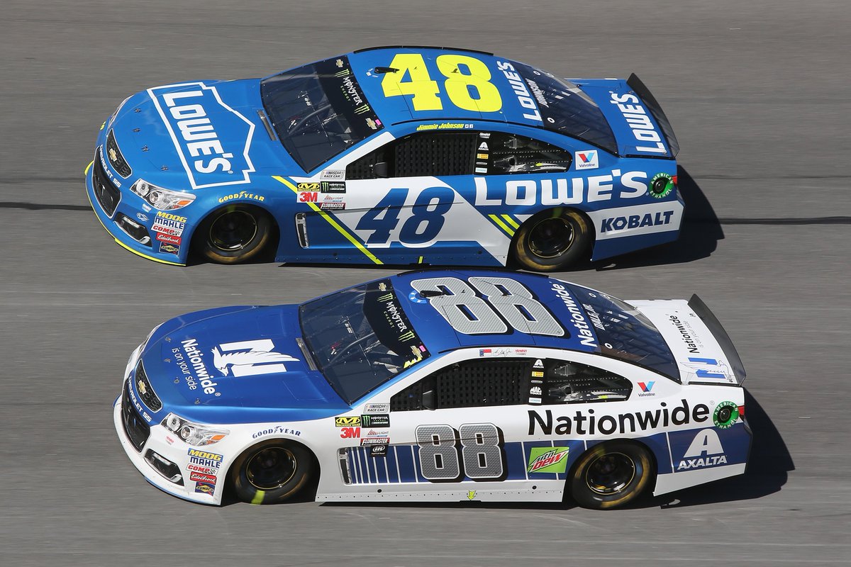 allyracing's tweet photo. Sad to lose a teammate, but incredibly happy for @DaleJr.

We're wishing you the best of luck in what lies ahed. 👊🏻 https://t.co/wHVQQkOXMq