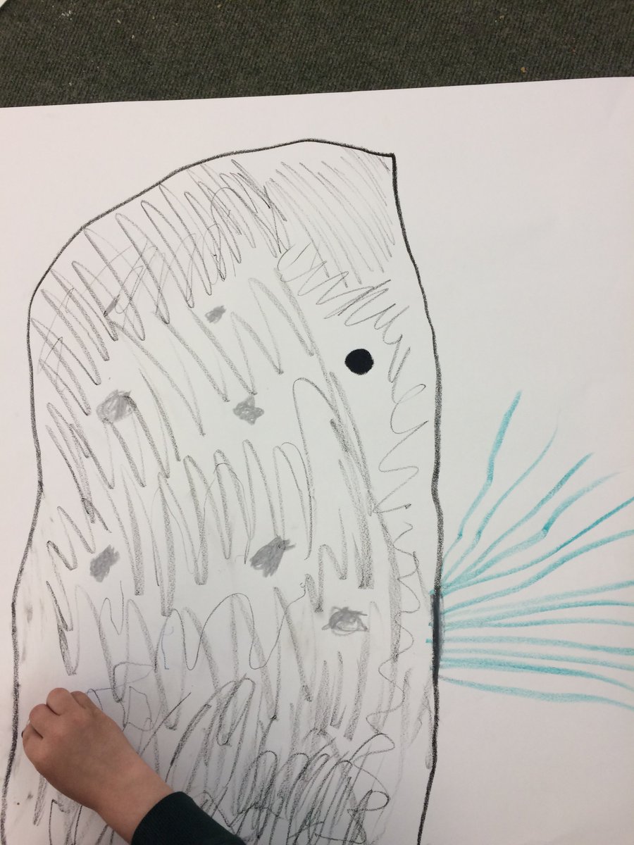 We read for information about whales in books, on websites - DK Find out and Tig Tag on Glow and we drew labelled diagrams.