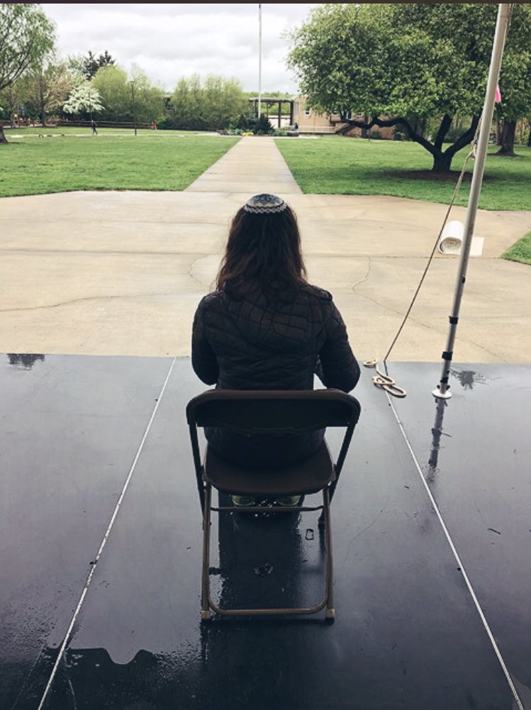UNCADiversityEd's tweet photo. In honor of Yom HaShoah, the Holocaust Day of Remembrance, we held a Reading of the Names at @UncAvl of those lost during the Holocaust. https://t.co/OlwTLpY9WC