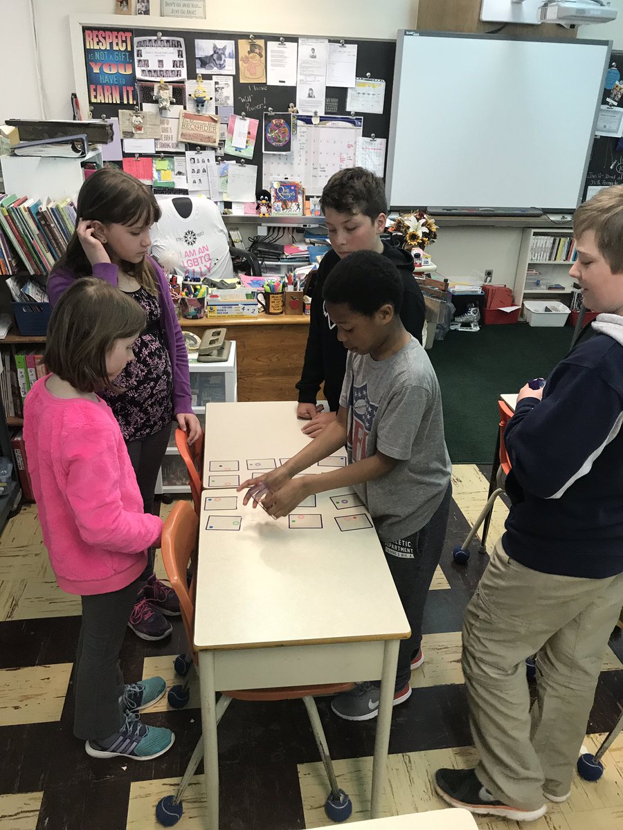 MrsJsJrVoters's tweet photo. Exploring #TransformationGeometry through games. Thanks to @ThinkFun we are #LearningThroughPlay #Persevere #MathIsFun #CCM #RDSB https://t.co/xVYmCpRmjA