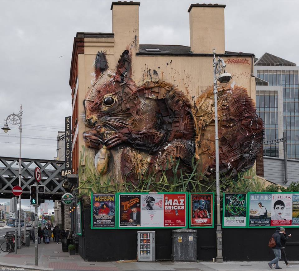 <a href="/WaterfordWalls/">WaterfordWalls</a> <a href="/UnaMullally/">Una Mullally</a> <a href="/IrishTimes/">The Irish Times</a> @artistDMC <a href="/jamesearleyart/">James Earley</a> <a href="/ADWart/">ADW art</a> <a href="/joecaslin/">Joe Caslin</a> <a href="/rask_tdaklann/">Rask</a> <a href="/KinMx/">KinMx</a> <a href="/_KEMP_/">KEMP</a> “Red Squirrel” by Bordalo II in Dublin, Ireland