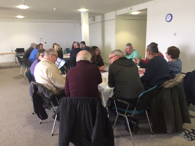 nihecommunity's tweet photo. This morning we are with community representatives from the @abcb_council area discussing #WelfareChanges https://t.co/k7VULtMaBh