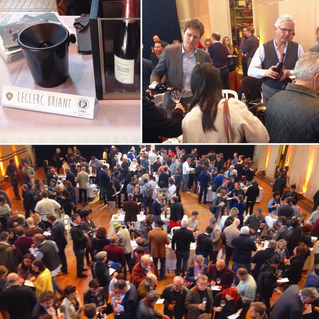 Belle réussite du salon #BullesBio à Reims qui réunissait les amis vignerons de l'Association des Champagnes Biologiques #ACB #Champagneweek