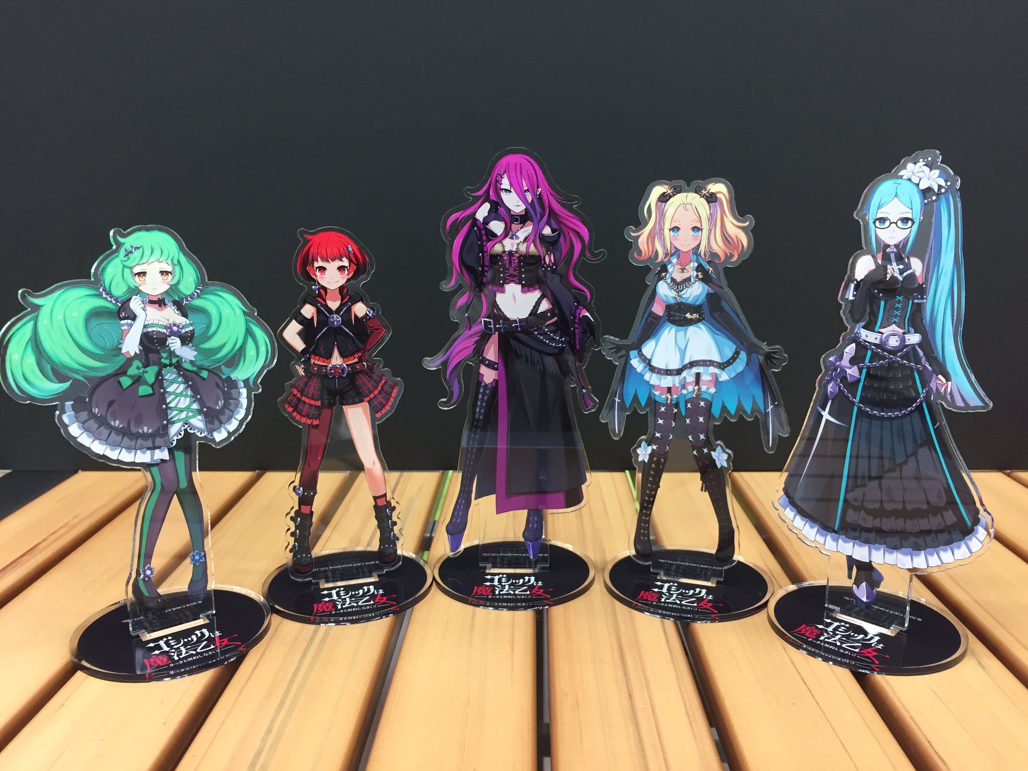株)ケイブ auf X: „アクリルフィギュアセット5悪魔バージョン
