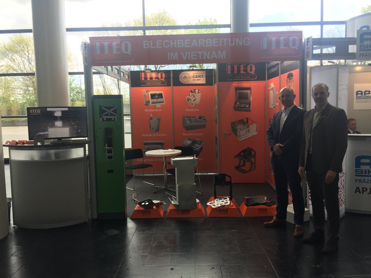 ITEQ Vietnam vertegenwoordigd op de <a href="/hannover_messe/">HANNOVER MESSE</a> Christiaan Romme en Gerrit-Willem Westerink heten u van harte welkom!