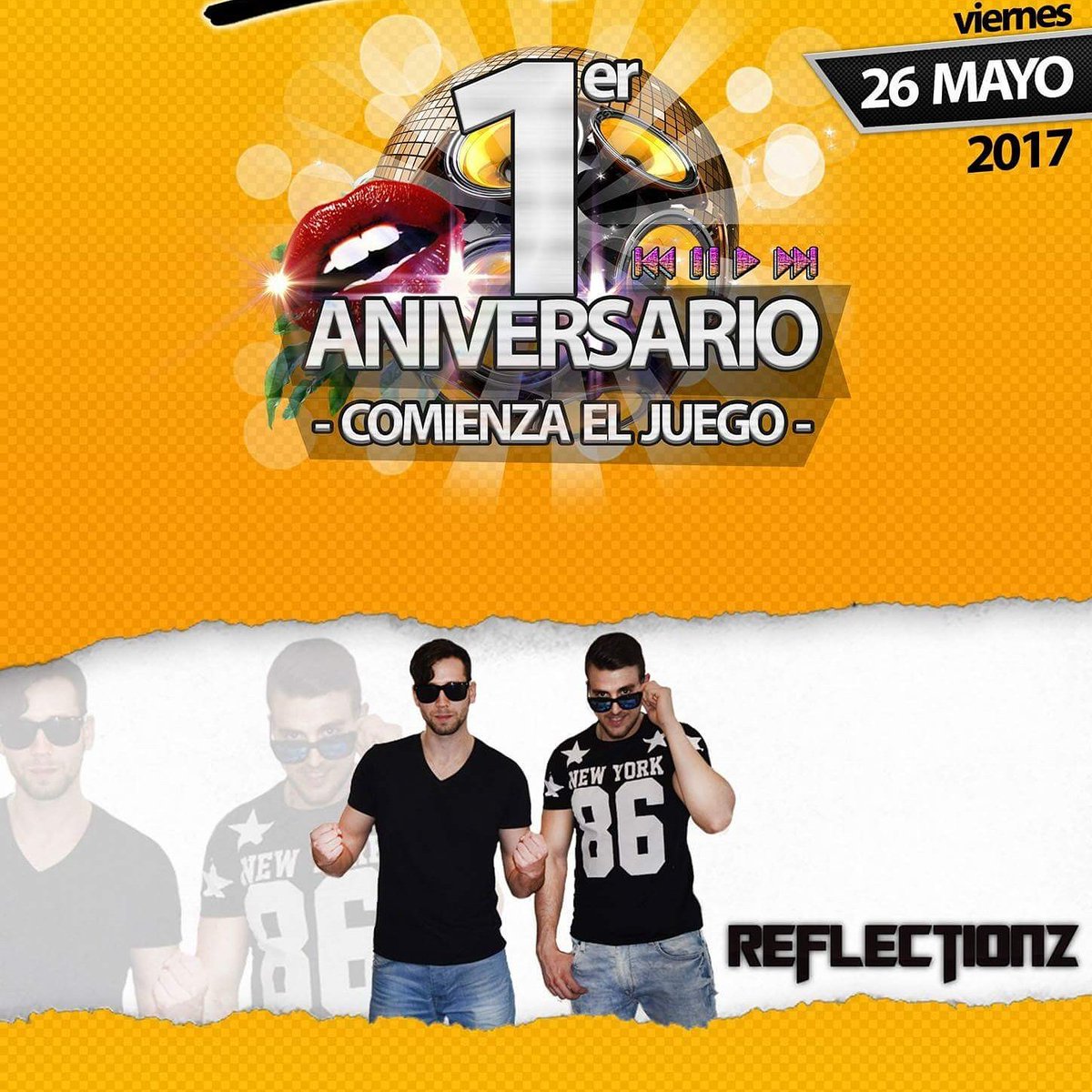 Reflectionz__'s tweet image. Tenemos el placer de anunciar que estaremos pinchando en Revolution dia 26 de mayo (Sala On) con el mejor hardstyle!!! Nos vemos!!