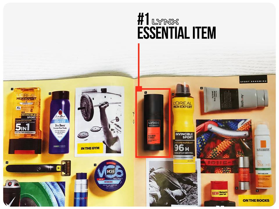 Maintaining your style even up a mountain! Lynx Adrenaline Daily Fragrance on the Shortlist's sporty Essential item this week...
#lynx #axe