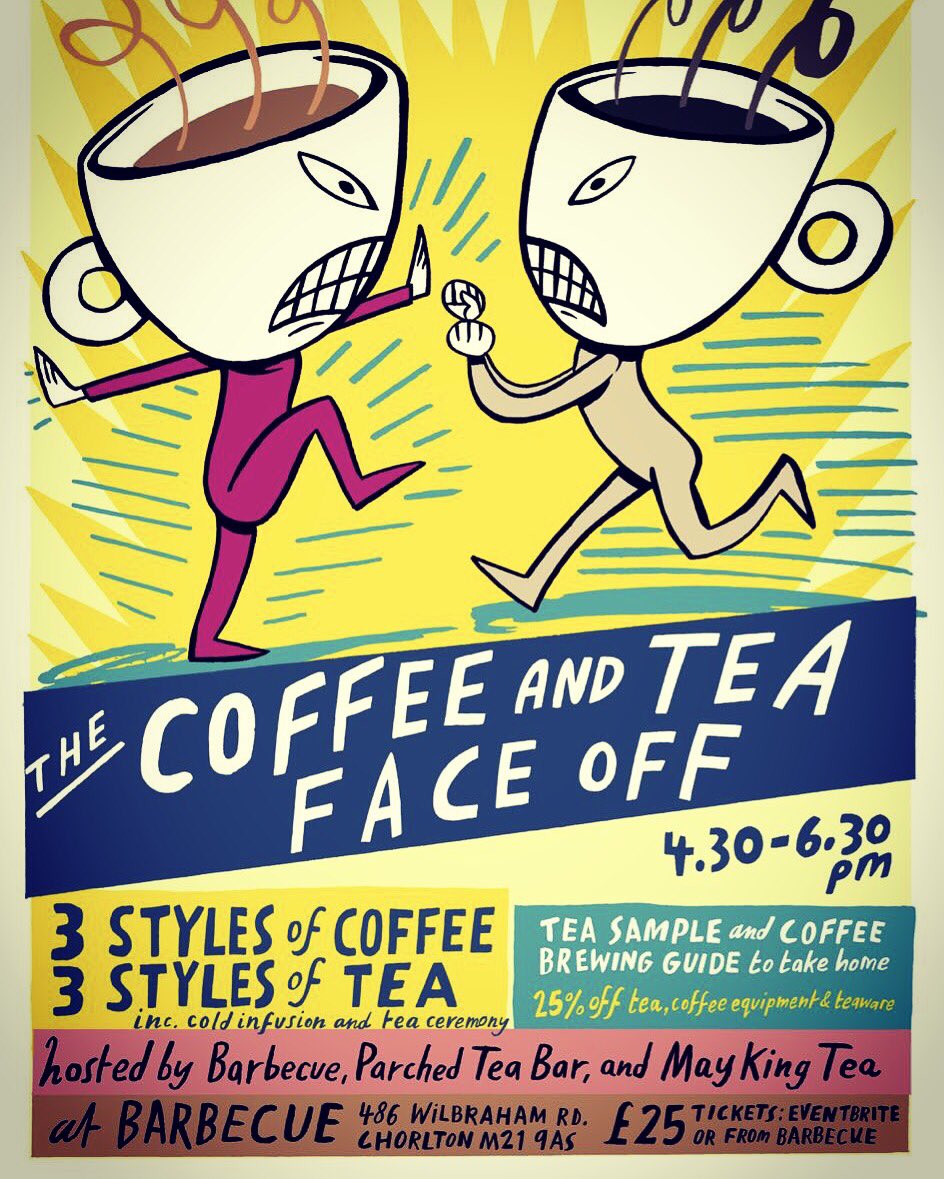 #coffee or #tea? You decide! The Coffee and Tea Face Off Tickets, 01/05/2017 at 4:30 pm | Eventbrite ln.is/eventbrite.com… #manchester