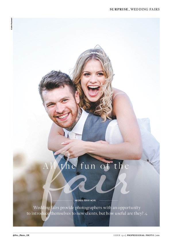 Get the low-down on wedding fairs from #photographers in the know <a href="/jrwpictures/">John Woodward</a> &amp; <a href="/GeorgiMabee/">GMabeePhoto</a> in issue 132, out now (image <a href="/jrwpictures/">John Woodward</a> )