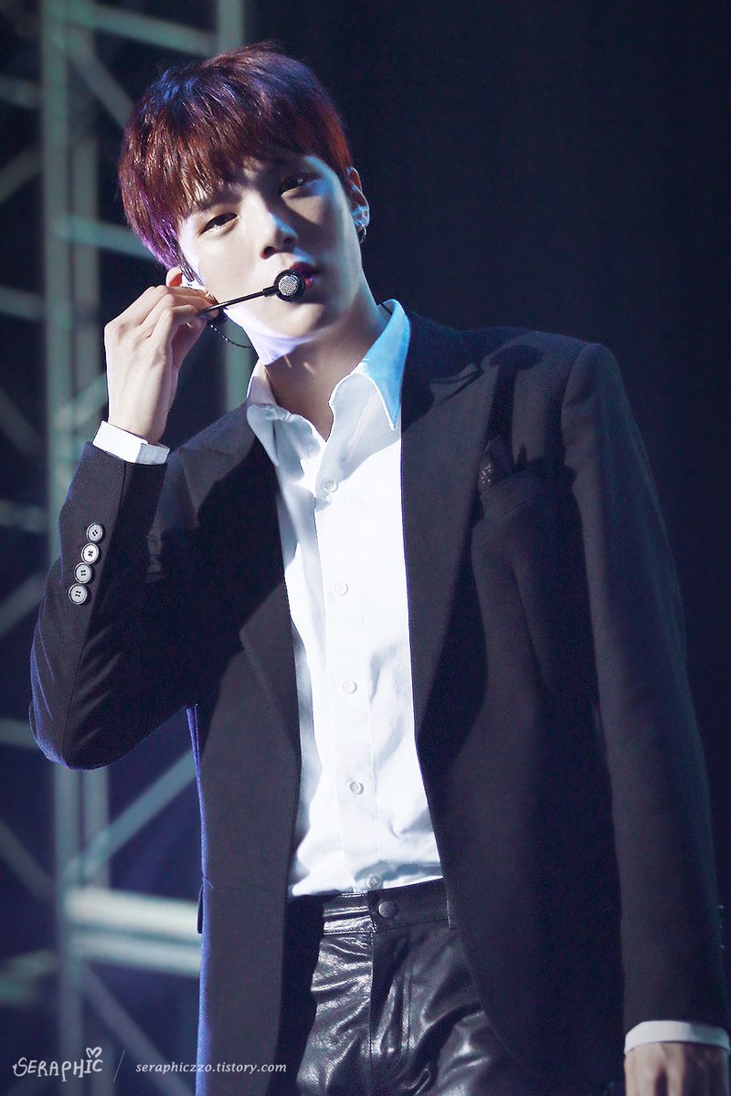 PortalMonstaX's tweet photo. [HQ] 22.04.17 Minhyuk no Great Ocean Concert. 
Cr: Seraphic_zz https://t.co/Adop57lubg