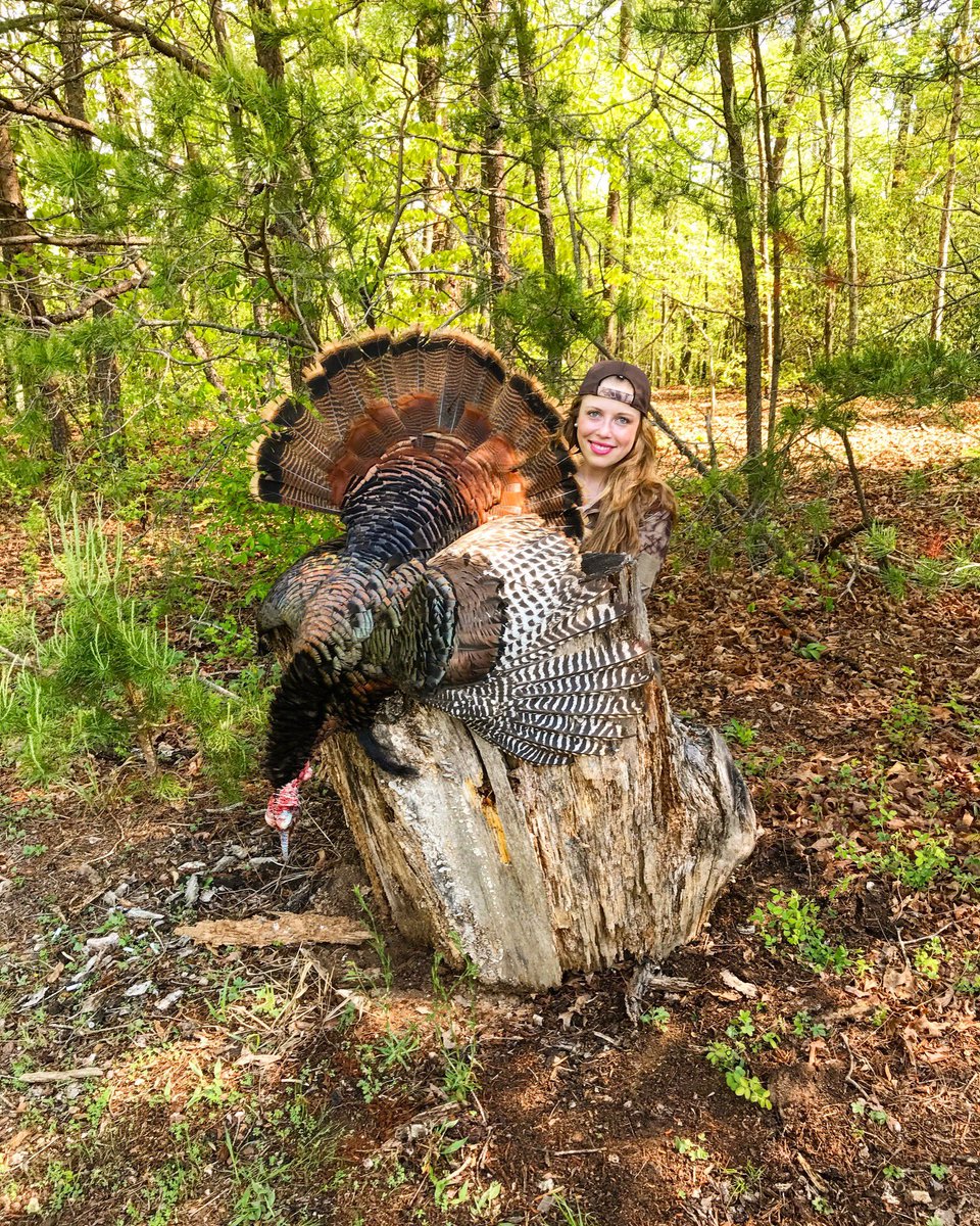 Congrats to Debbie Le Gette on her 1st NC Longbeard!!!! #Turkey2017 #DeadEndGameCalls