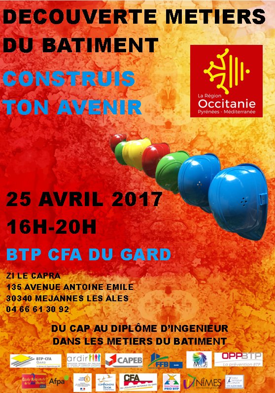 cfa_du's tweet photo. #electricité#plombier#maçon#cfa#peintre#orientation#objectifgard#francebleugardlozere https://t.co/os3KCUjlPH
