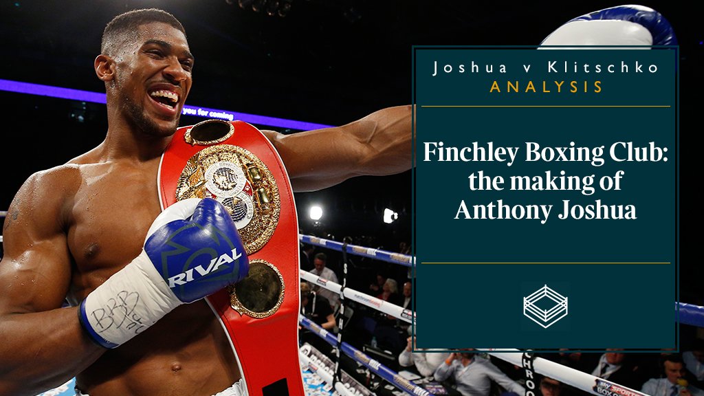 🎥 The making of @anthonyfjoshua, from the gym where it all began <a href="/FinchleyBoxing/">finchley boxing club</a> | thetimes.co.uk/edition/sport/…