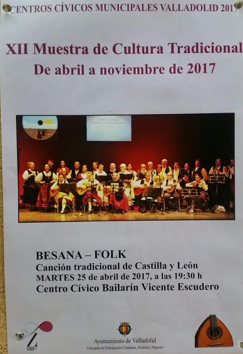 CYD_BESANA's tweet image. Hoy no os lo podéis perder !!! que mejor forma de pasar la tarde que con nuestro grupo folk a las 19,30 en c.c.Bailarin Vicente Escudero