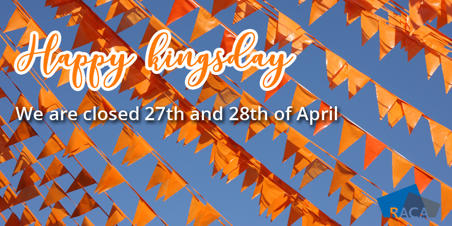We are closed 27th and 28th of April #kingsday 👑 goo.gl/mF5VKb