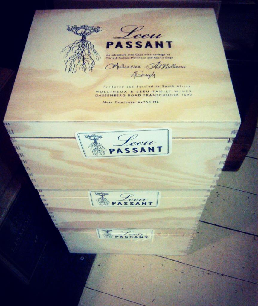 Happy days, happy days! #LeeuPassant @MullineuxWines #DrinkBetterWine