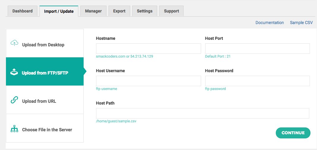 smackcoders's tweet image. Efficiently import or Schedule your massive #CSV file into @WordPress from an #FTP server with #UltimateCsvImporter smackcoders.com/wp-ultimate-cs…