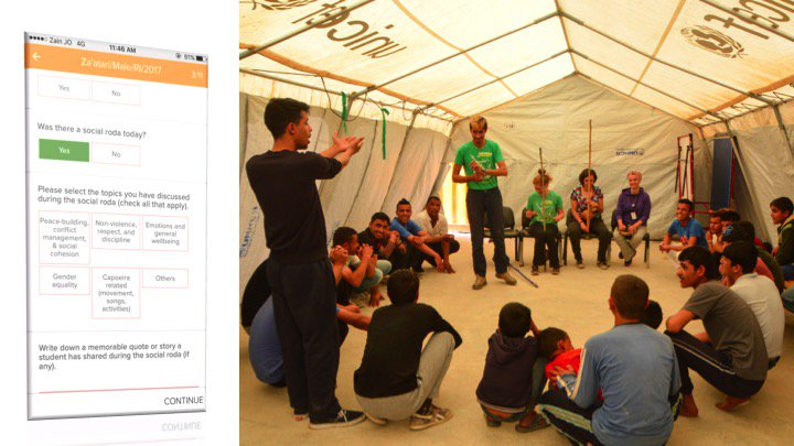 We use <a href="/dharmaplatform/">Dharma Platform</a> to track the discussions and themes that emerge from our social rodas (discussion circle) at the end of every class!