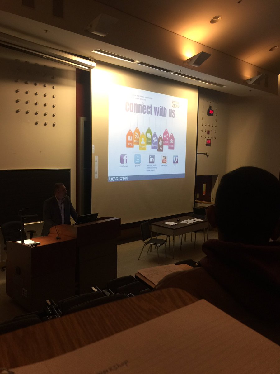 About to start off the <a href="/eqao/">EQAO</a> workshop this morning at the <a href="/universityofOtt/">Ontario Universities</a> #learning #education #EQAO