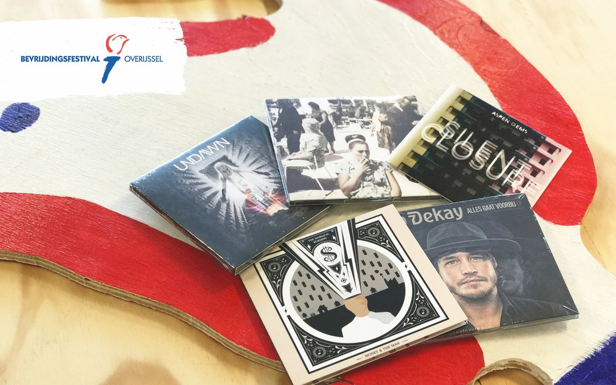 Wow, een monsterlijke give-away met maar liefst vijf CD's van een aantal Sena Performers Stage bands! 😳Kans maken? &gt; facebook.com/bevrijdingsfes…