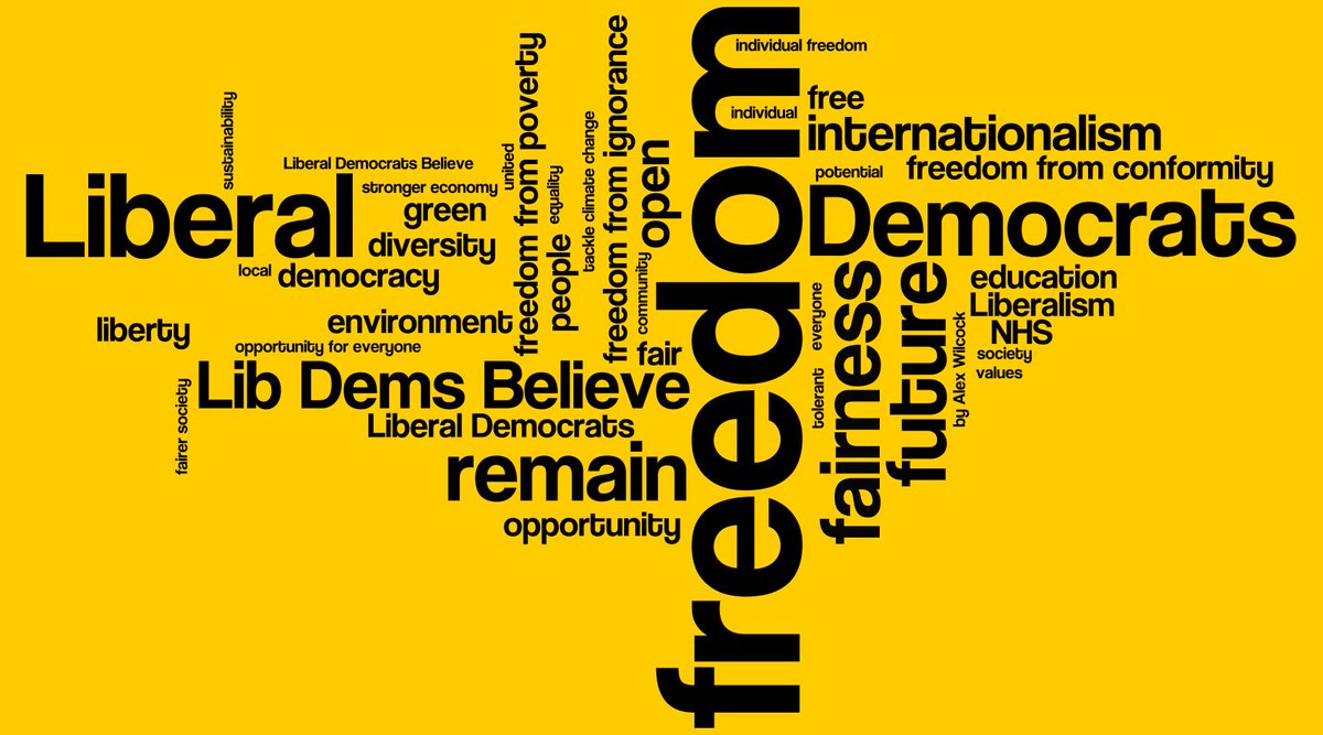 alexwilcock's tweet image. #LibDemsBelieve #LibDemValues Share and enjoy #LibDems