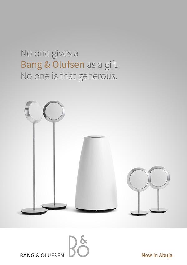 adeyemiandsons's tweet photo. These Bang &amp; Olufsen ads are bursting my brain. Credit: Lexain's Behance. https://t.co/ZmbsemYIf9