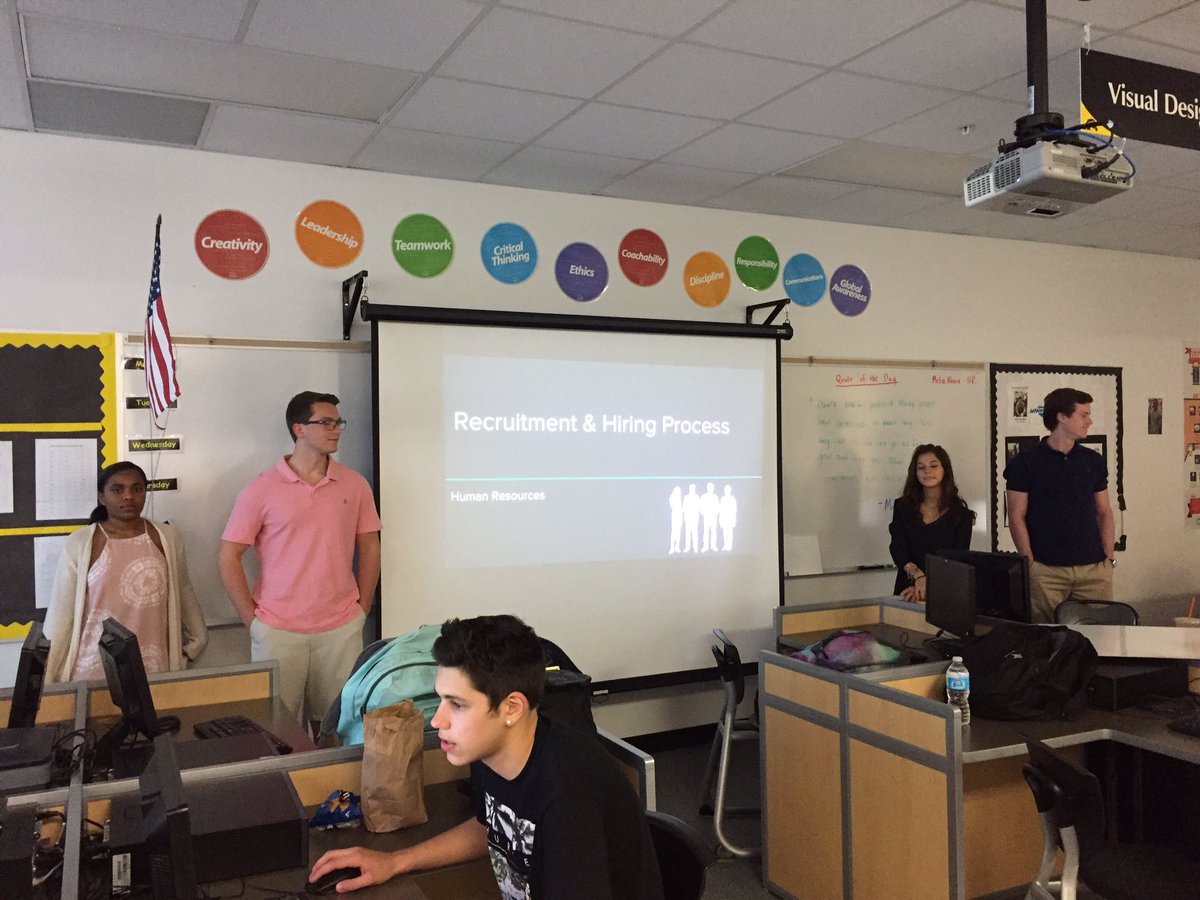 Human Resources giving their professional development today!