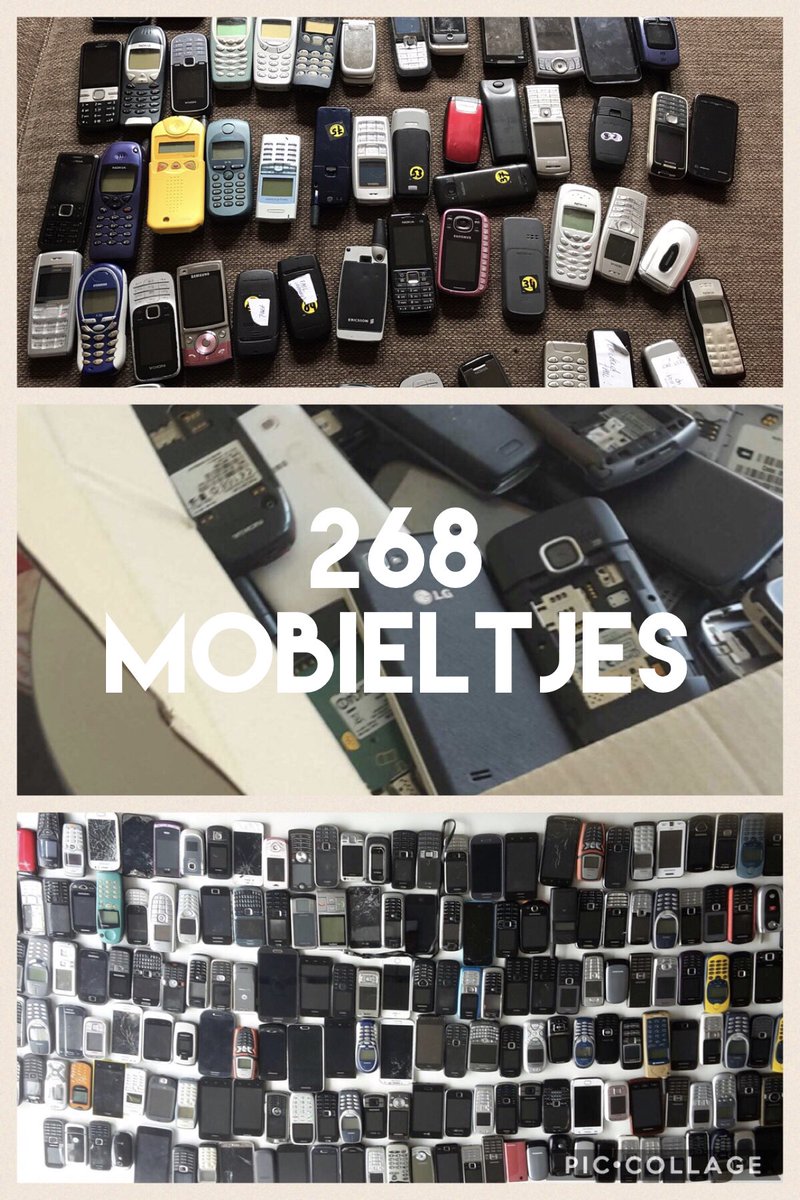 Met de inzamelingsactie van oude mobieltjes hebben we 268 mobieltjes opgehaald!Veel dank aan AHVoorhout en Jeroen Schulte Doe Het Zelf.