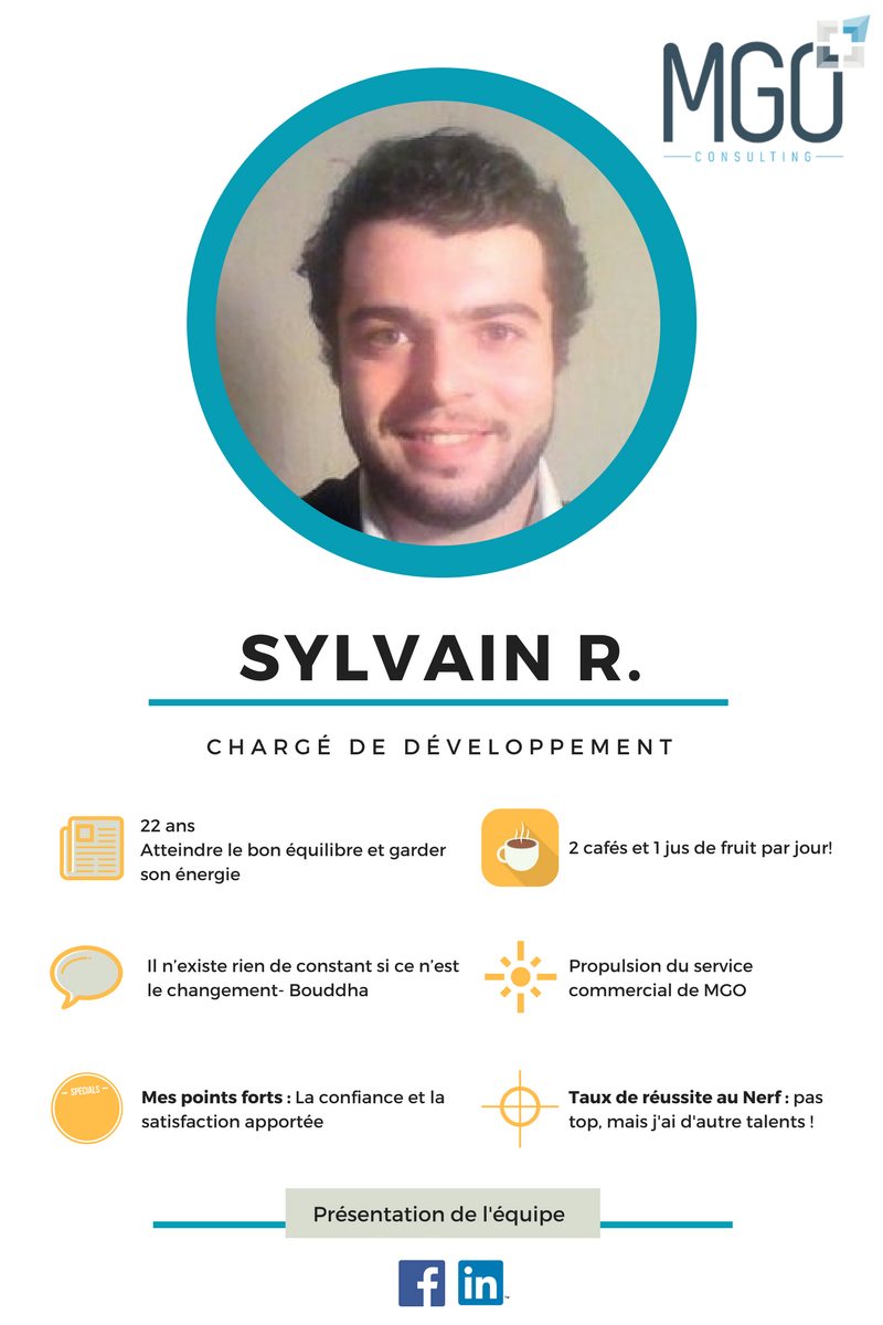 MgoConsulting's tweet photo. On vous présente Sylvain, commercial et ambassadeur de MGO Consulting chargé de communiquer et de commercialiser les offres MGO. https://t.co/wlhTh7TMVv