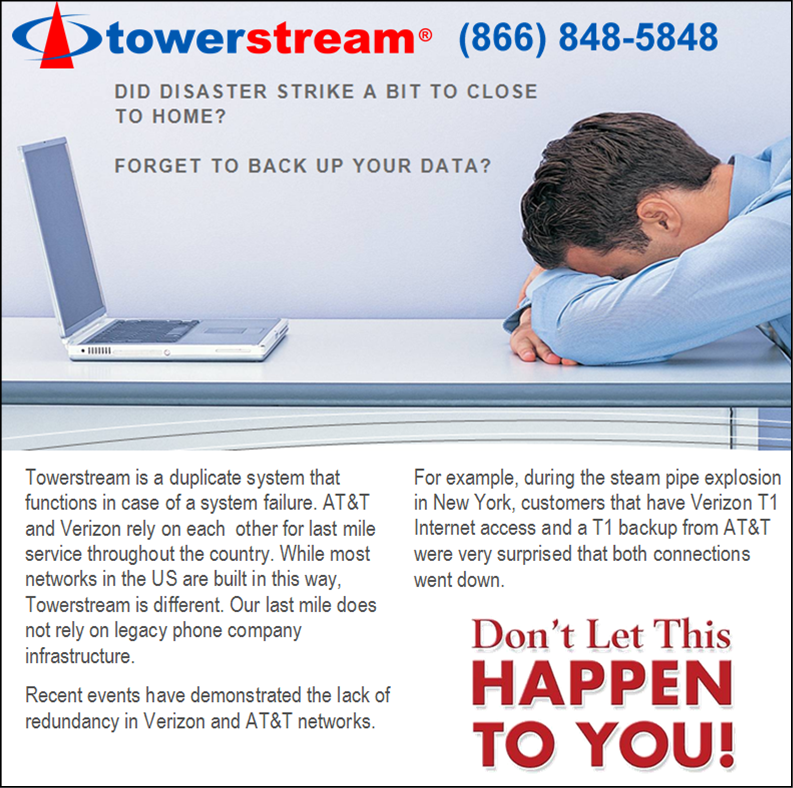 towerstream corp on twitter hey san fran nyc internet down
