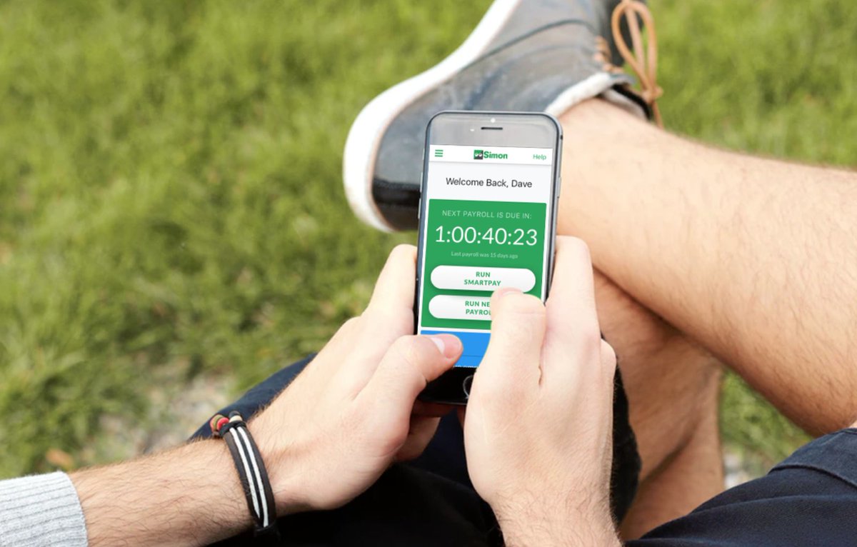 GetPayroll's tweet photo. @InnovateHomeOrg Thanks for the follow!  We would love to share more with you about @GetPayroll and our new #app called Simon #3click https://t.co/PCB7ARIpoA
