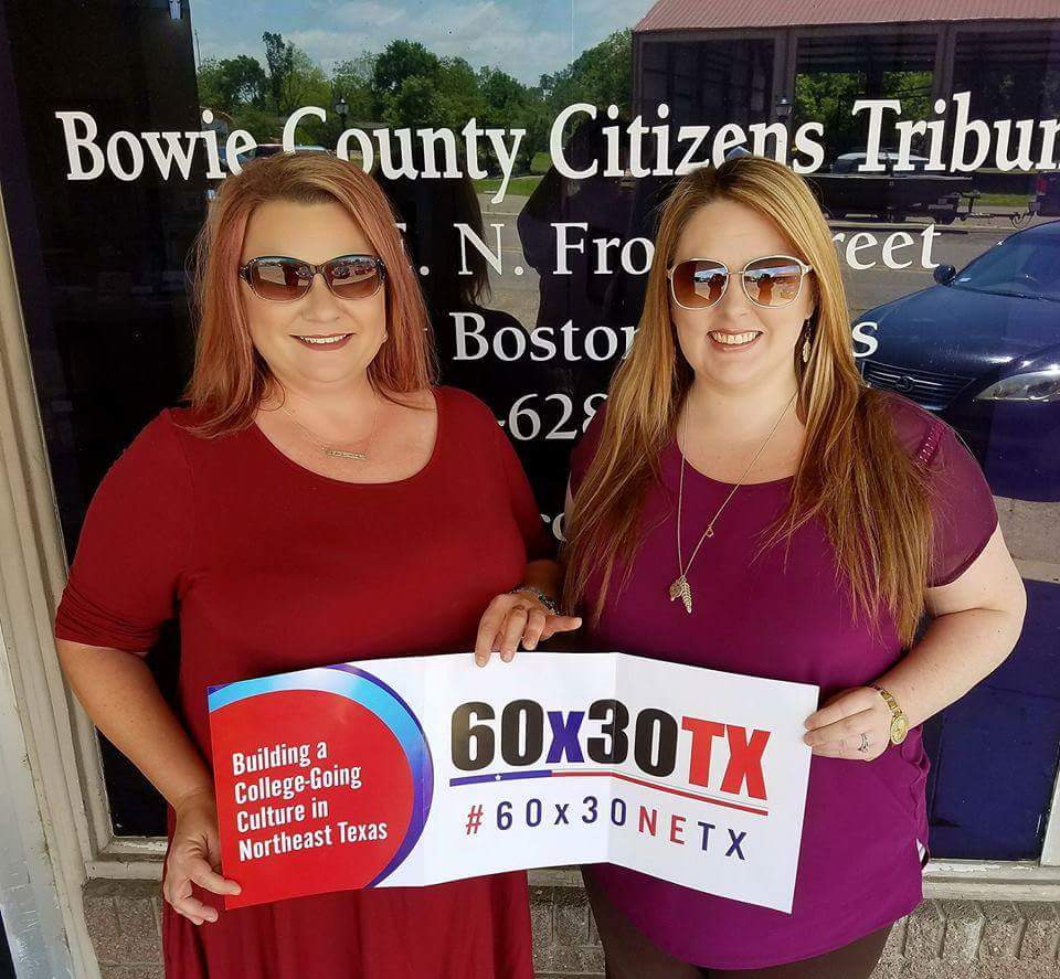 BCCTribune's tweet photo. The Tribune is committed to help build a college-going culture in Northeast Texas.
#60x30NETX https://t.co/11NyVb5Ee3