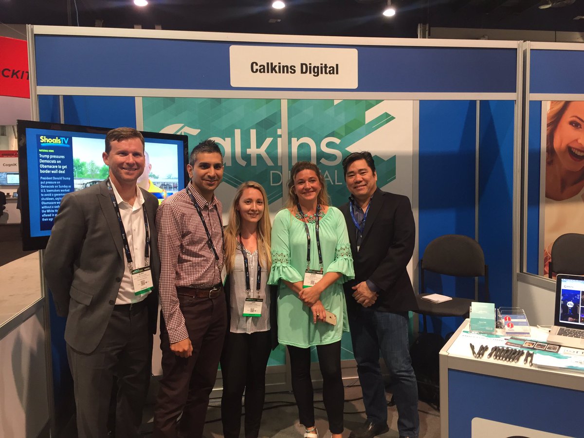 calkinsdigital's tweet photo. Day 2 of #NABShow - visit our booth #3333 in North Hall! https://t.co/iYjxVAjPPa