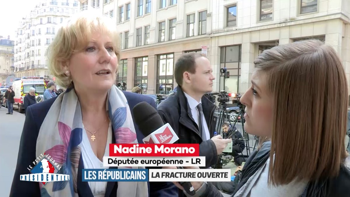 LPJofficiel's tweet photo. "J'ai connu le meilleur avec @NicolasSarkozy, j'ai connu le pire avec @FrancoisFillon !" @Nadine__Morano au micro de @LucieRemyLPJ #LPJ https://t.co/gLn02hb1Jh