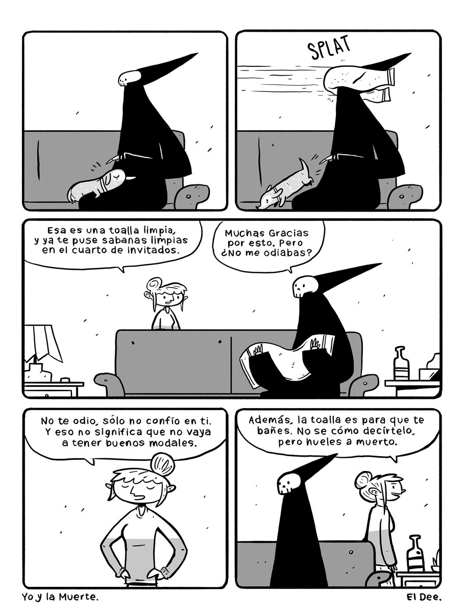 #yoylamuerte ya de vuelta.