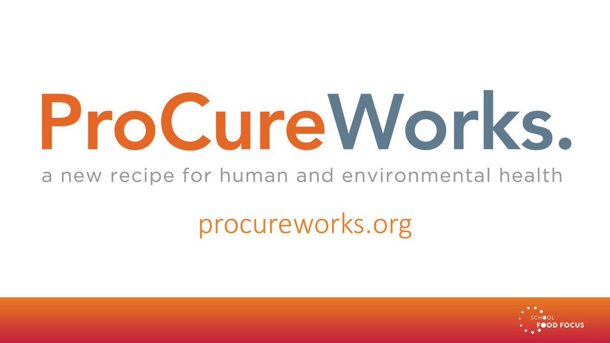 SchoolFoodFocus's tweet photo. Welcome @PasadenaUnified to the Focus family and ProCureWorks--our new recipe for human and environmental health! #schoolfood https://t.co/XezMIbh33M