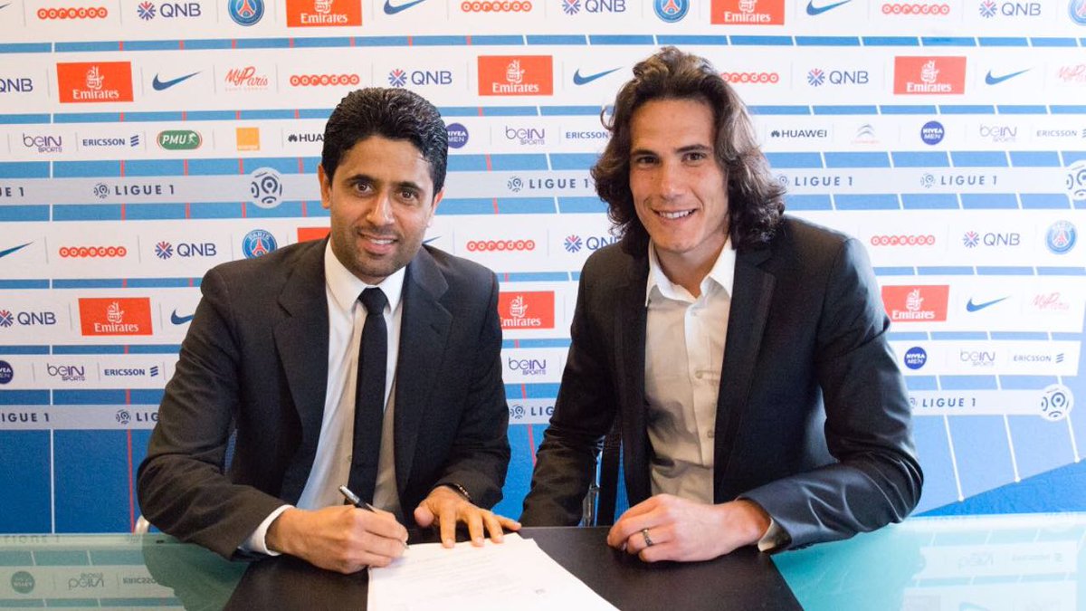 ECavaniOfficial's tweet photo. Aujourd'hui est un jour très spécial, heureux de continuer dans ce grand club, avec les meilleurs supporters et dans cette belle ville. 🔴🔵 https://t.co/BFPuWH9QPt