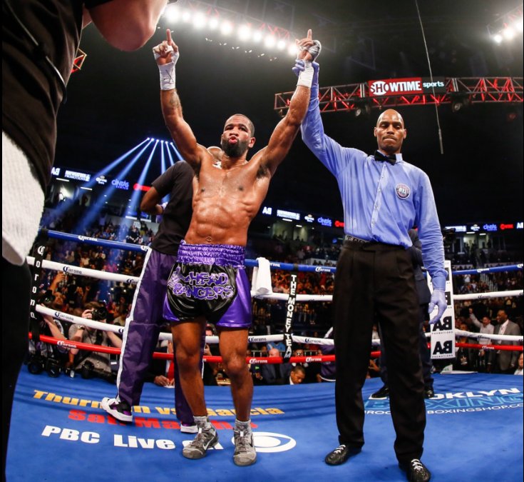 MayorBowser's tweet photo. Tonight we honor the talent of Washingtonian Lamont Peterson, the 2017 World Boxing Association (WBA) Welterweight World Champion. https://t.co/918zdk67gL