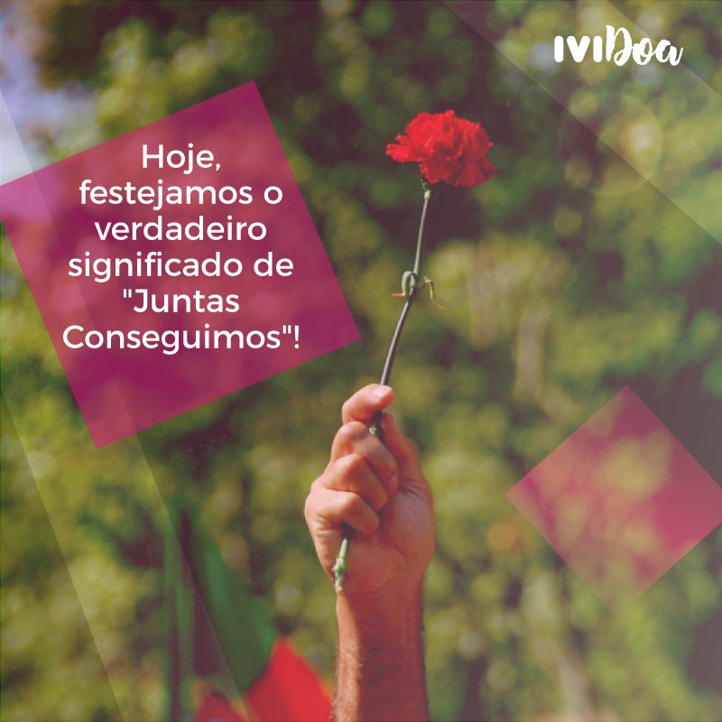 IVIDoa's tweet photo. Da escolha à expressão, hoje celebramos todos os tipos de liberdade 🕊 
Feliz 25 de Abril ❤

#DoarCompensa #DoaÓvulos #DiaDaLiberdade https://t.co/UKv0FEBzdb