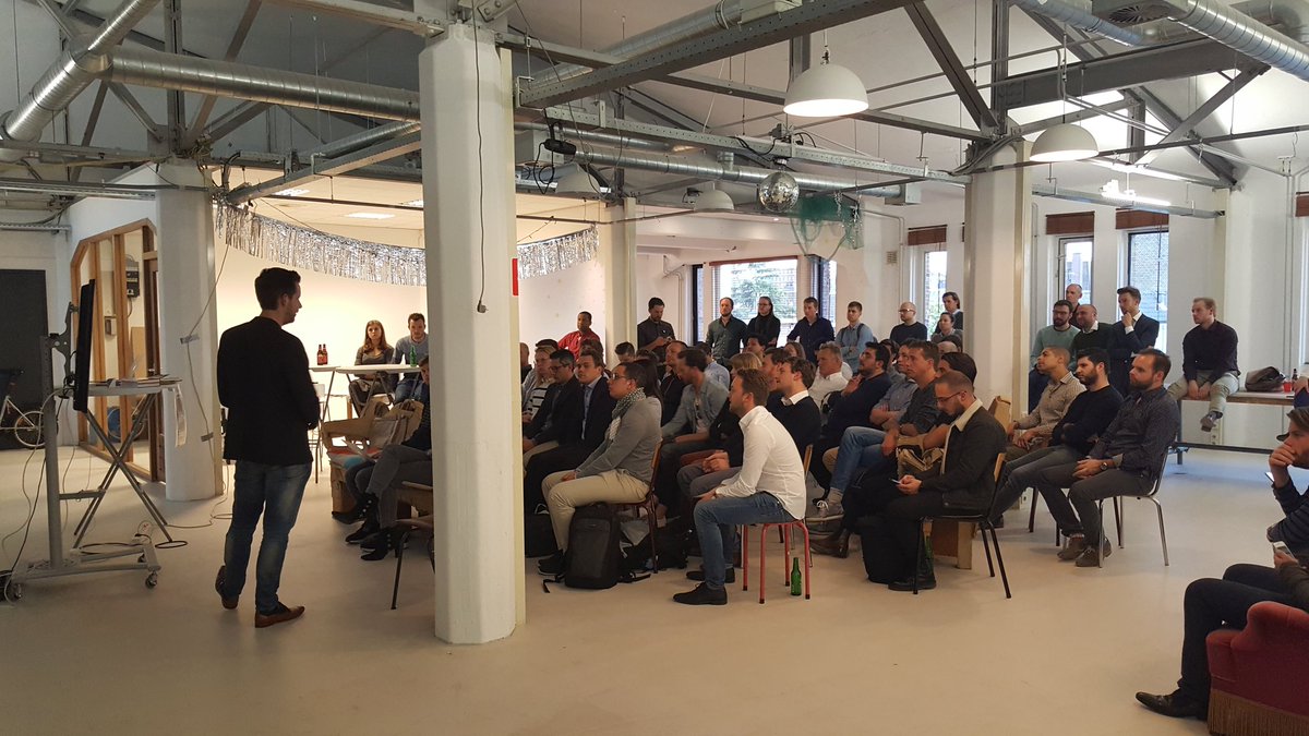 EwoutSpringest's tweet image. Biggest @SalesHackerAms so far @Springest !! Community keeps growing :)