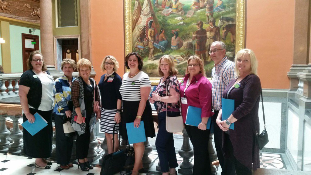 ILHomeCare's tweet photo. #IHHC at the State Capitol telling the story of home health and hospice #TogetherWeCan! https://t.co/KaFUtgt0mh