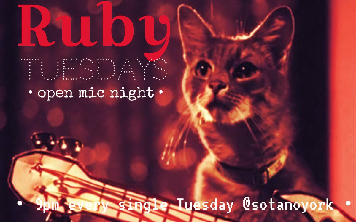 Tonight! 9pm til late! :) <a href="/Sotanoyork/">Sotano</a> <a href="/RubyTuesSotano/">Ruby Tuesdays</a>