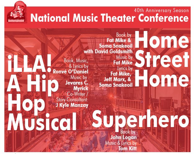 Illathemusical's tweet photo. A big shoutout to #iLLATheMusical for joining the @ONeill_Center National Music Theater Conference! https://t.co/pYgnRqXd7d https://t.co/2YO2Jcb3oF